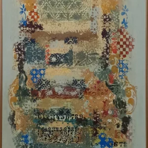 Obra da artista Nancy Safatle